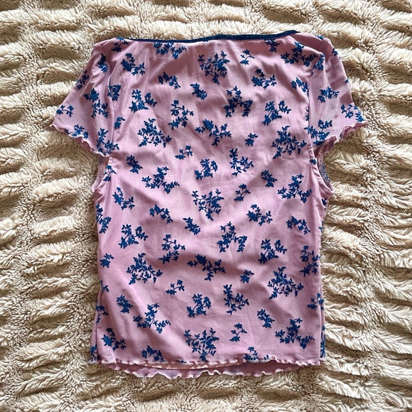 Motel Rocks Mesh Top - Picture 5 of 7